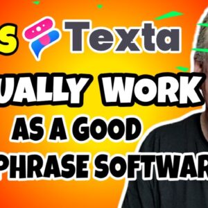 Does Texta AI Actually Work As A Good Paraphrase Software?