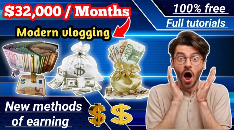 Earn $500 /day from modern vloggings :- 1080p @thomas garetz