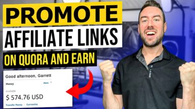 How to Promote Affiliate Links on Quora With FREE Tool! (Copy/Paste)