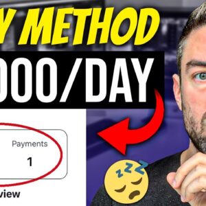 SHOCKINGLY Easy $2000/DAY Method By Copy & Pasting  | Affiliate Marketing 2022