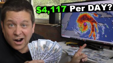 Storm Chasers + Hurricane Updates = Profitable Business Model