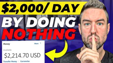 Earn $2000+ PER Day With Affiliate Marketing DOING NOTHING Using FREE Traffic (Takes 5 Mins)