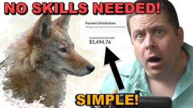 $5,000 A Month With AI Art - No One Is Doing This!