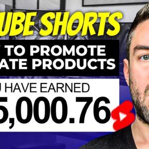 How to Promote Affiliate Products on Youtube Shorts! (100% AUTOPILOT 2023)