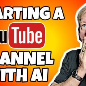 STARTING A YouTube Channel With AI - REVOLUTIONIZE Your Content. Creation