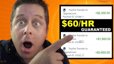 $60 /HR Best Ai Side Hustle - Free Tools - [I Made Over $94,000 So Far]