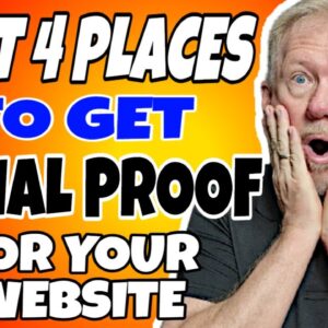 Best 4 Places To Get Social Proof For Your Website