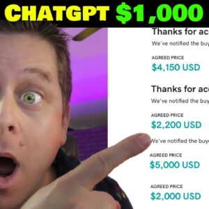 I Gave ChatGPT $1,000 To Buy Domains On Godaddy [Part 1]