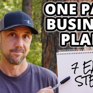 7-Step Business Plan Template For Creators