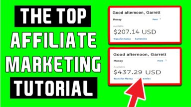 The ONLY Affiliate Marketing Tutorial You Need! (ZERO To $10k/Month)