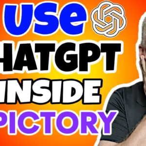 How To Use ChatGPT Inside Pictory