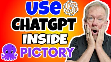 How To Use ChatGPT Inside Pictory