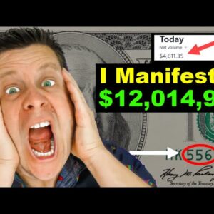 I Manifested $12,000,000 - Secret Law Of Attraction Strategy