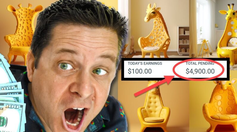 $107 Per Day With AI Furniture - Make Money For Free!