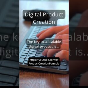 The Key To Scalable Digital Products Is...