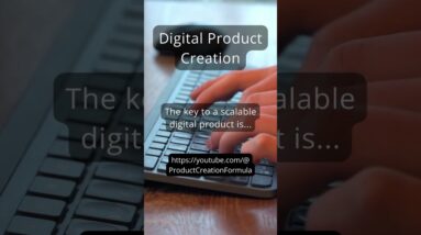The Key To Scalable Digital Products Is...