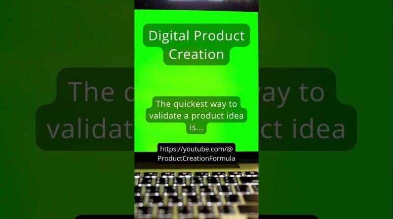 The Quickest Way To Validate A Product Is...