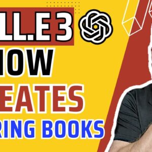 Dall.e 3 Can Now Create Coloring Books