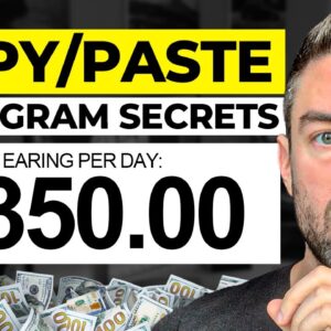 Instagram Affiliate Marketing SECRETS To Make $300+/Day! (COPY/PASTE)