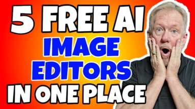 5 Free AI Image Editing Tools In The One Place