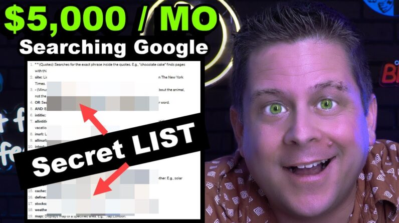 Make Money Online Using Google Search - Simple AI Method - I Tried It!