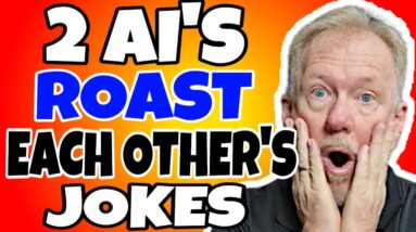 Watch Two AI's Roast Each Other's Jokes