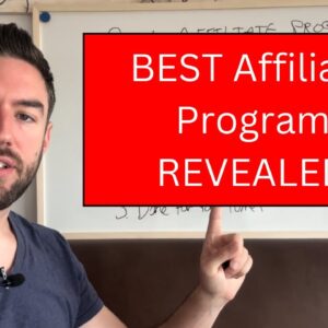 BEST Affiliate Program For Beginners 2024! (MUST SEE)