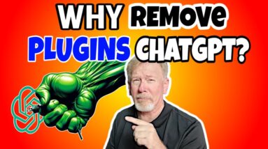 Could This Destroy ChatGPT? - ChatGPT Is Getting Rid of Plugins