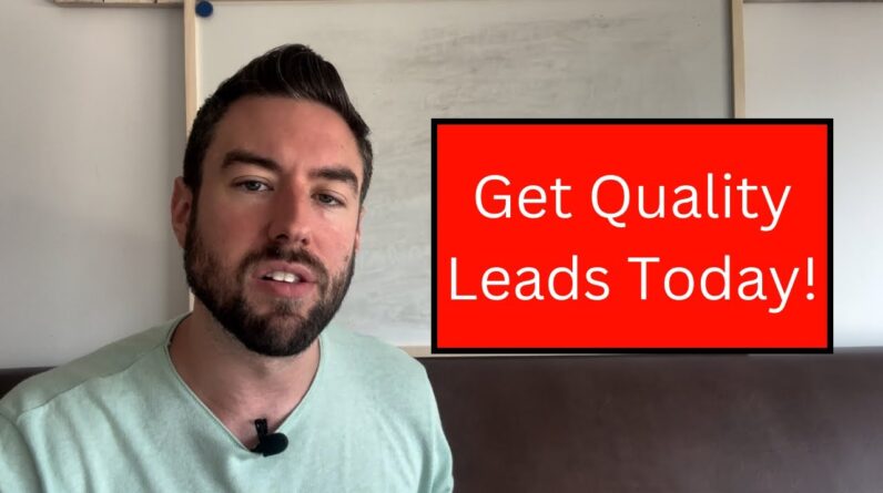 How To Generate Quality Leads For Affiliate Marketing (TOP STRATEGY)