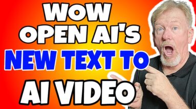 WOW Open AI's New Text To Video - Your First Look