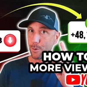 How To Get More Views On YouTube - Simple 3 Step Process!