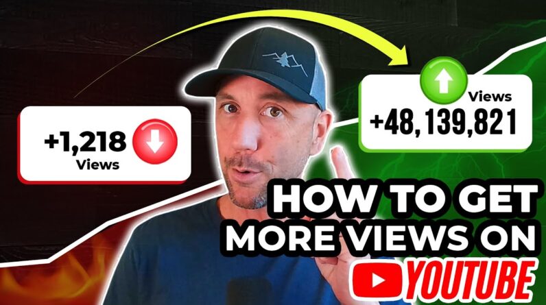 How To Get More Views On YouTube - Simple 3 Step Process!