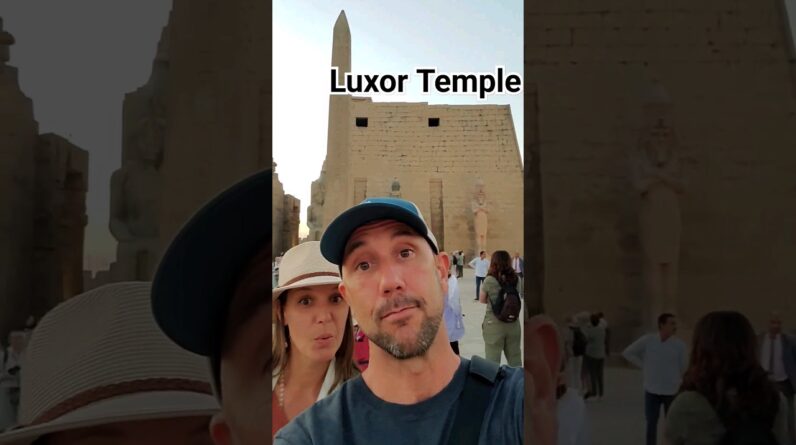 The Luxor Temple, Egypt.  #egypttravel