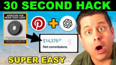 $14K With This 30 Second AI Pinterest Money Hack - This Works!