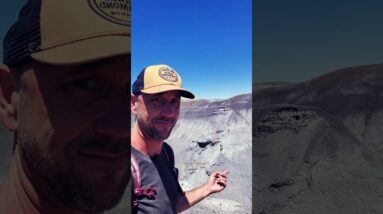 Crazy colorful hike in Petrified Forest National Park