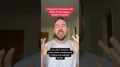 Why I Joined The Legacy Builder Program (Reason #2) #legacybuilder #legacybuilderprogram
