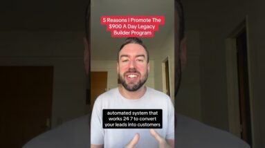 Why I Joined The Legacy Builder Program (Reason #4) #legacybuilder #legacybuilderprogram