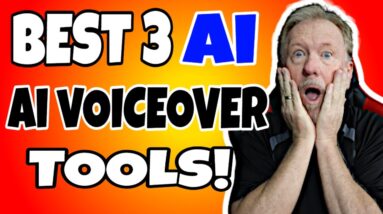 Best 3 AI Voiceover Sites - Which do you prefer?