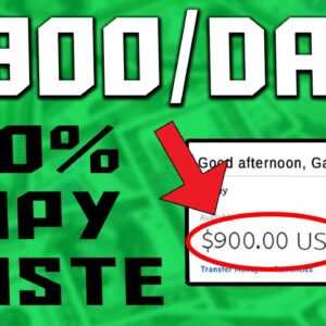 Make $900+ PER Day Copy/Pasting Online! (Digital Marketing for Beginners 2024)