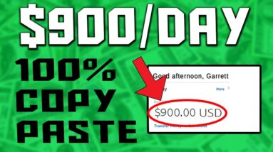 Make $900+ PER Day Copy/Pasting Online! (Digital Marketing for Beginners 2024)