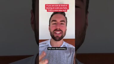 I used to slave around for hours a day as a waiter