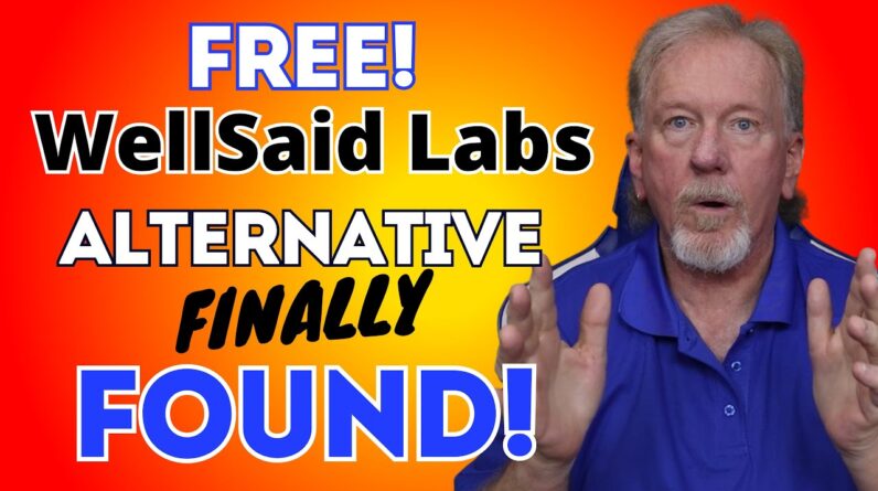 Have I Finally Found A Free Alternative To WellSaid Labs AI Voiceovers? Let's Find Out