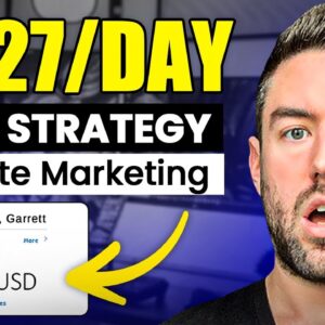 BEST Strategy For Affiliate Marketing Beginners! (Make $327 DAY)