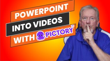 Turn PowerPoint into VIRAL Videos with Pictory in 2024