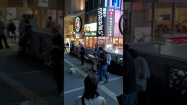 Rockin' out in Osaka!