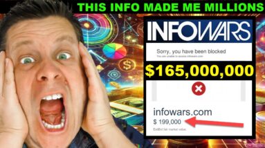 Alex Jones InfoWars Domain Auction - This News Will Make You Money!