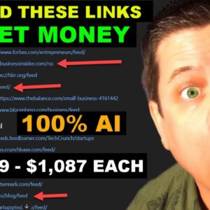 I Used Ai To Find RSS Links And Get Paid! [$319,312 So Far]