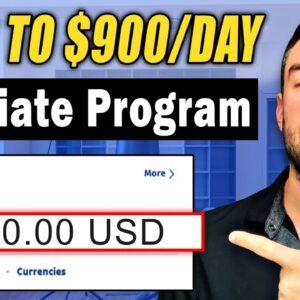 BEST High Ticket Affiliate Program For Beginners! (Zero To $900 PER Day)