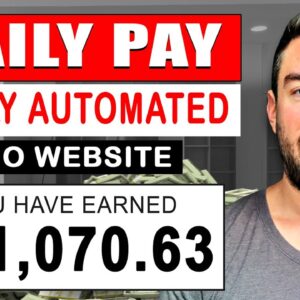 FULLY Automated Online Business Pays You DAILY! (NO Website Or Skill)