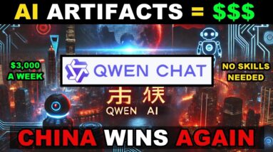 Qwen Chat Ai Update - Ai Artifacts Will Make New Millionaires!